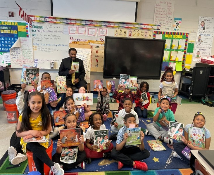 RIF Partner impact success stories Trenton New Jersey classroom students and books