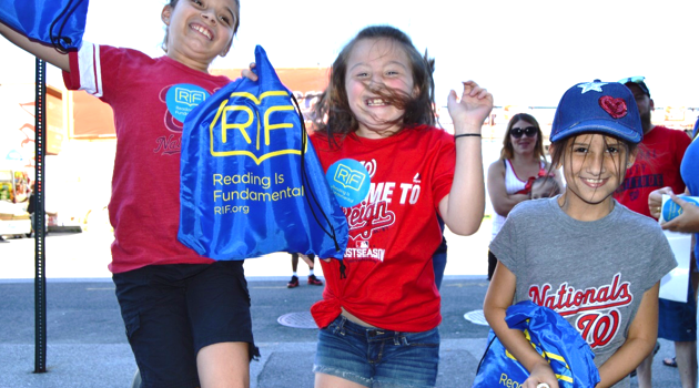 Kids jump for joy for RIF