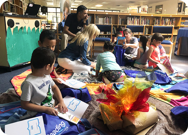 kids reading event