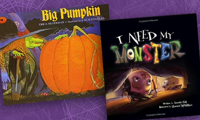 two halloween kids books