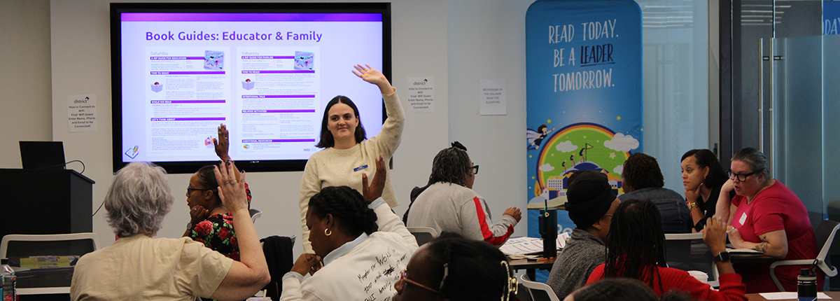 RIF staff engaging with participants