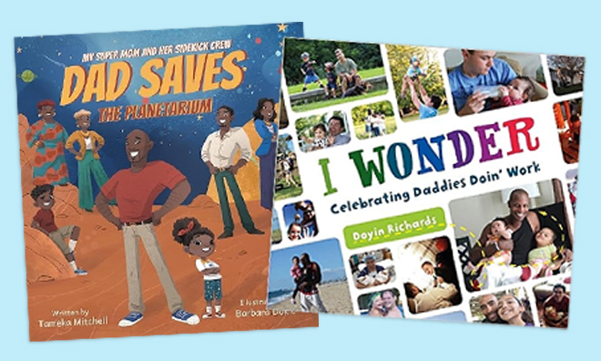 book covers of fathers day books
