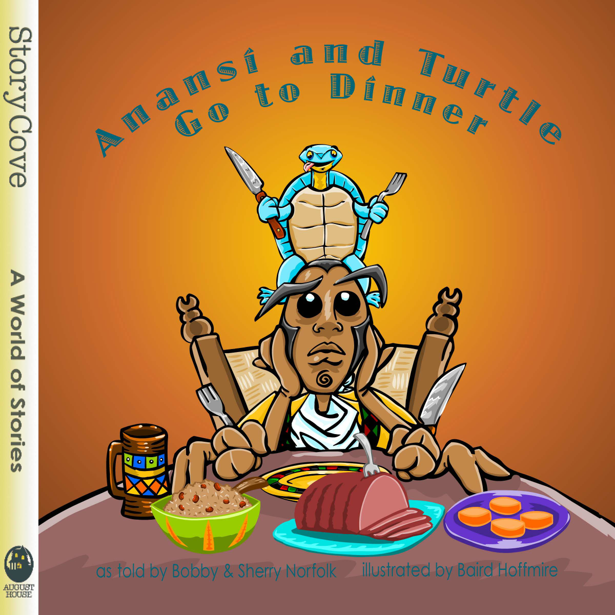 Anansi and Turtle Go to Dinner