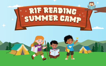 RIF's Summer Camp graphic