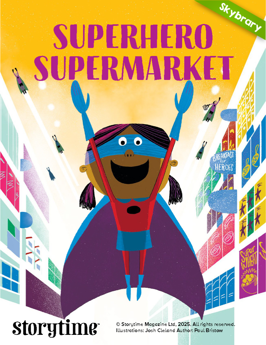 Superhero Supermarket book cover