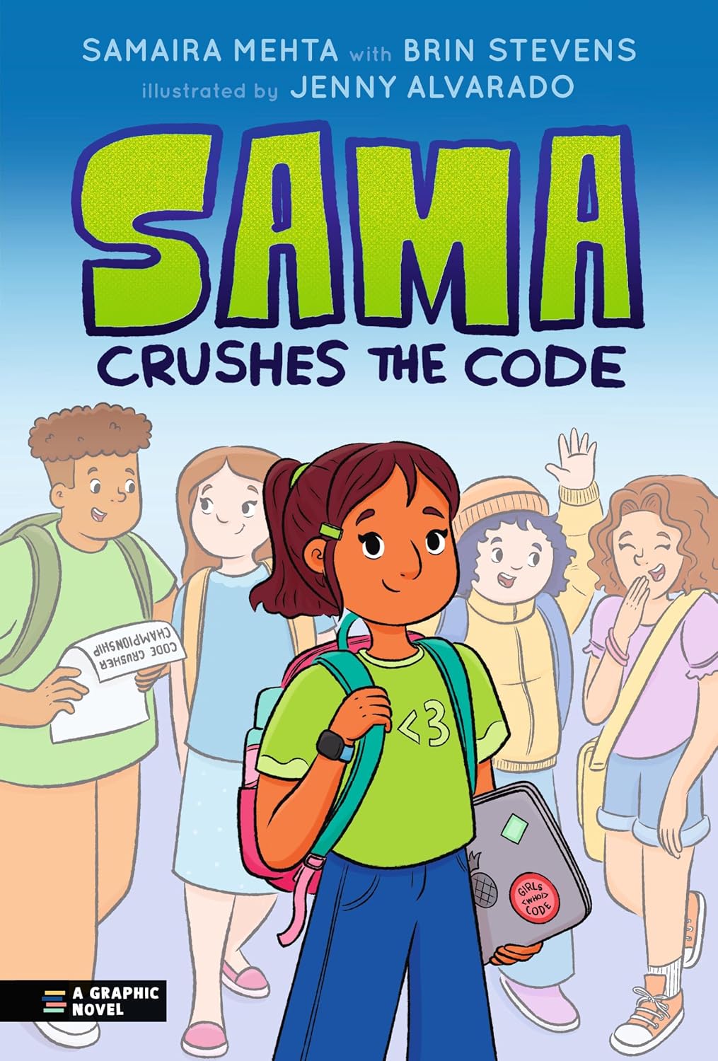 Sama Crushes the Code book cover