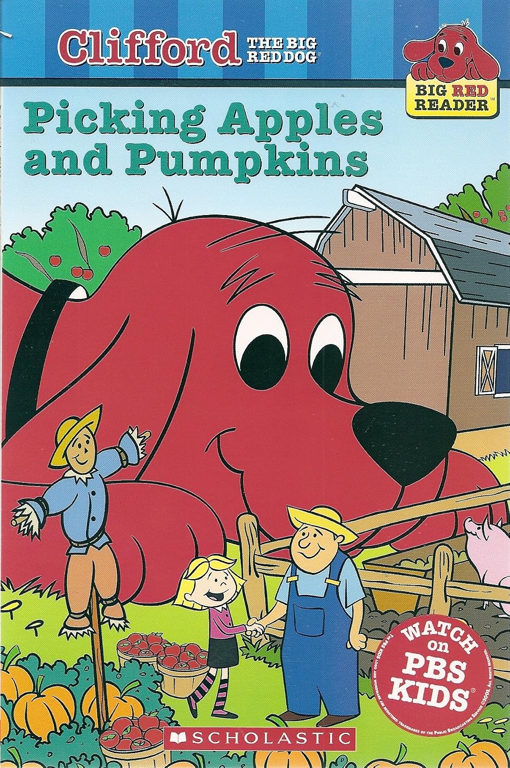 clifford  pumpkins and apples