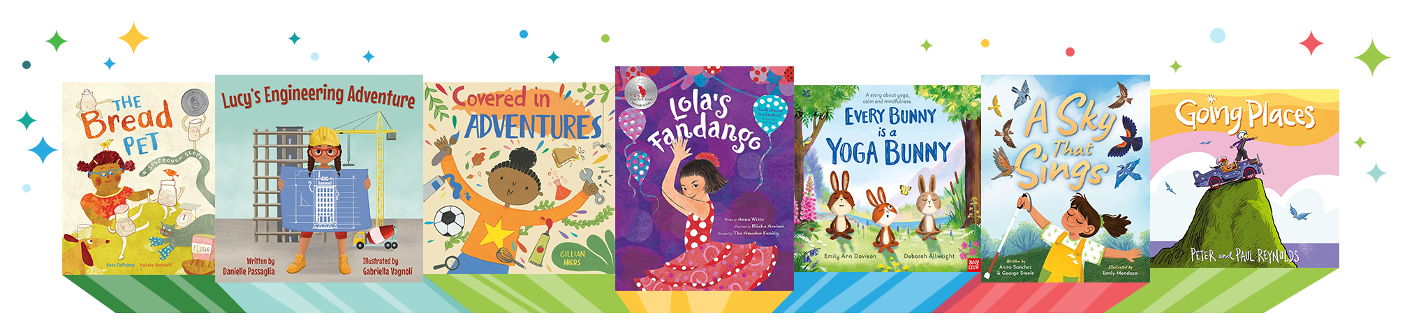 Grades K-2 book covers