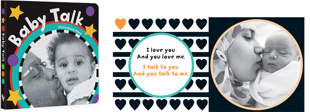 Baby talk cover and inside