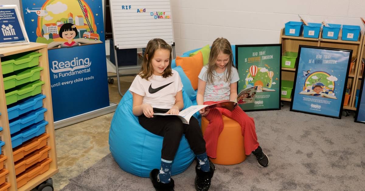 Dollar General Literacy Foundation and RIF 20 years of inspiring reading