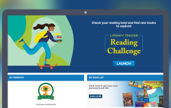 Reading is Fundamental Literacy Tracker Main Page