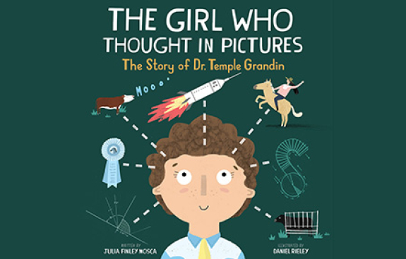 The Girl Who Thought in Pictures Book Cover
