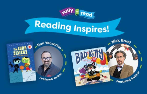 Rally to Read event authors