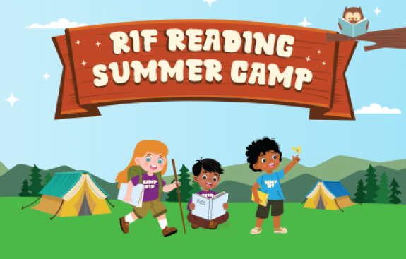RIF's Summer Camp graphic