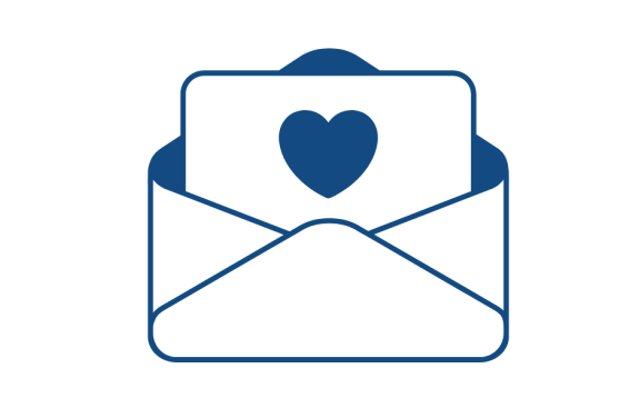 envelope with heart icon