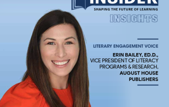 Education Insider Cover featuring Erin Bailey