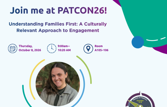 Karly at PATCON graphic