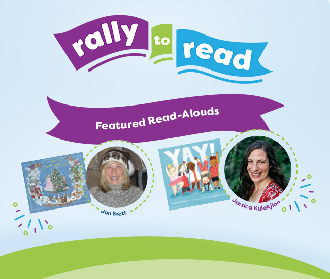 Rally to Read December featured read-aloud