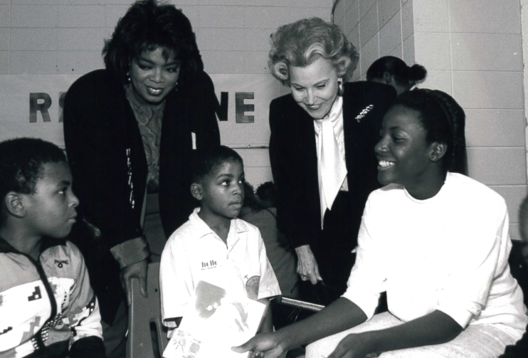 1991 RIF Oprah Winfrey Ann Landers Chicago - RIF History