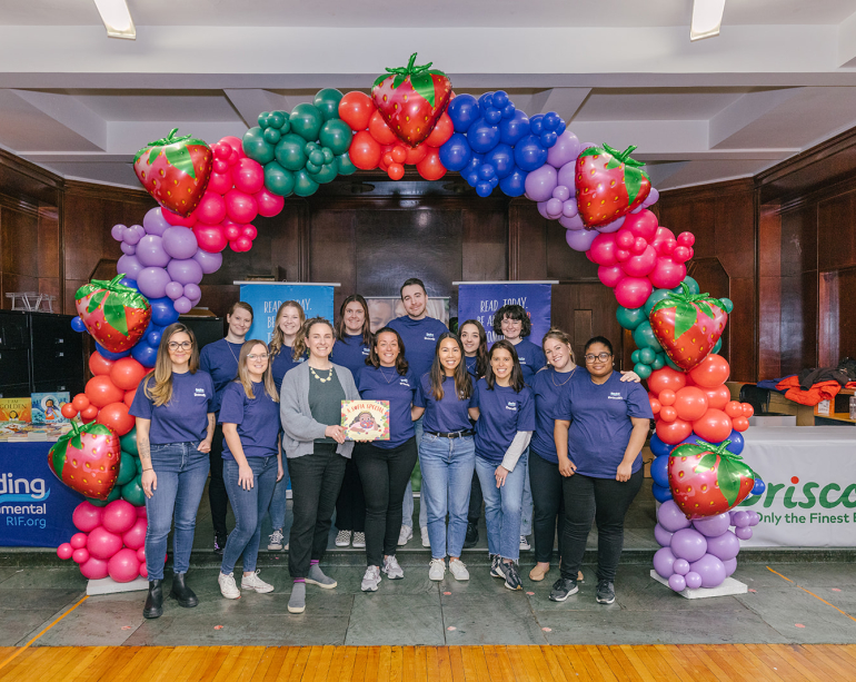 RIF and Driscolls Corporate Partner for literacy 
