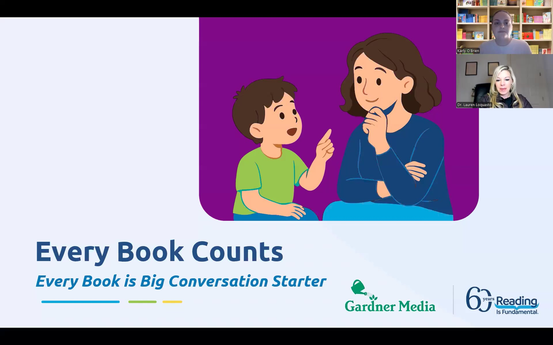 Every Book is a Big Conversation Starter webinar