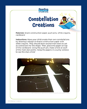 Constellation Activity Front Page