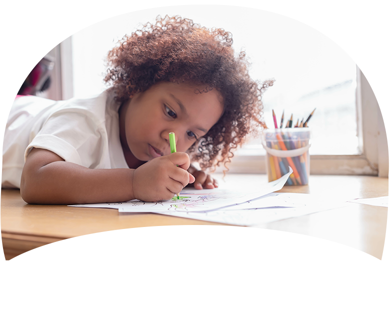 toddler writing