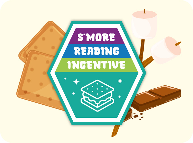 Smores Reading Incentive Badge