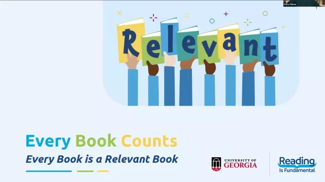 text title of slide deck for Every book is a relevant book