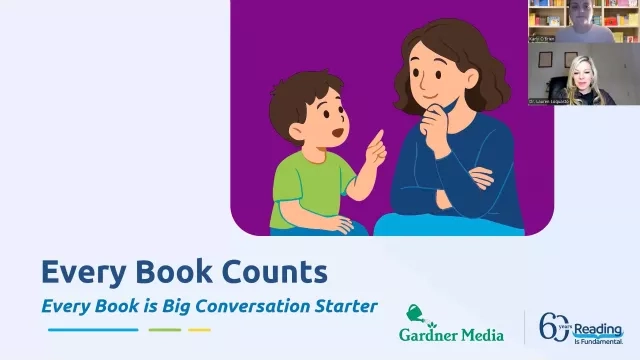 Every Book is a Big Conversation Starter webinar