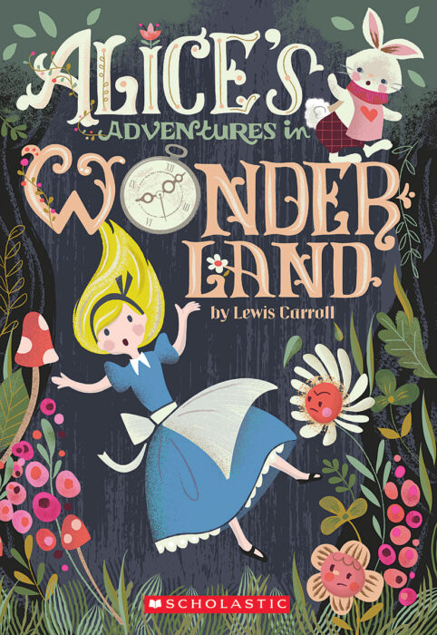 Alice In Wonderland Book Cover Alice In Wonderland Book Cover