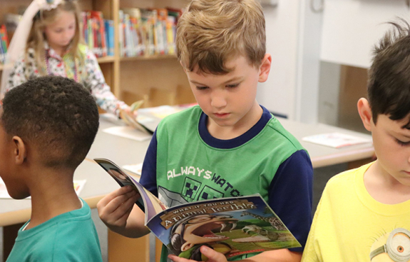 boy reading