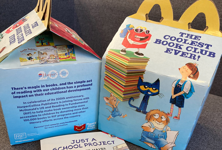 2014 McDonalds book theme happy meals