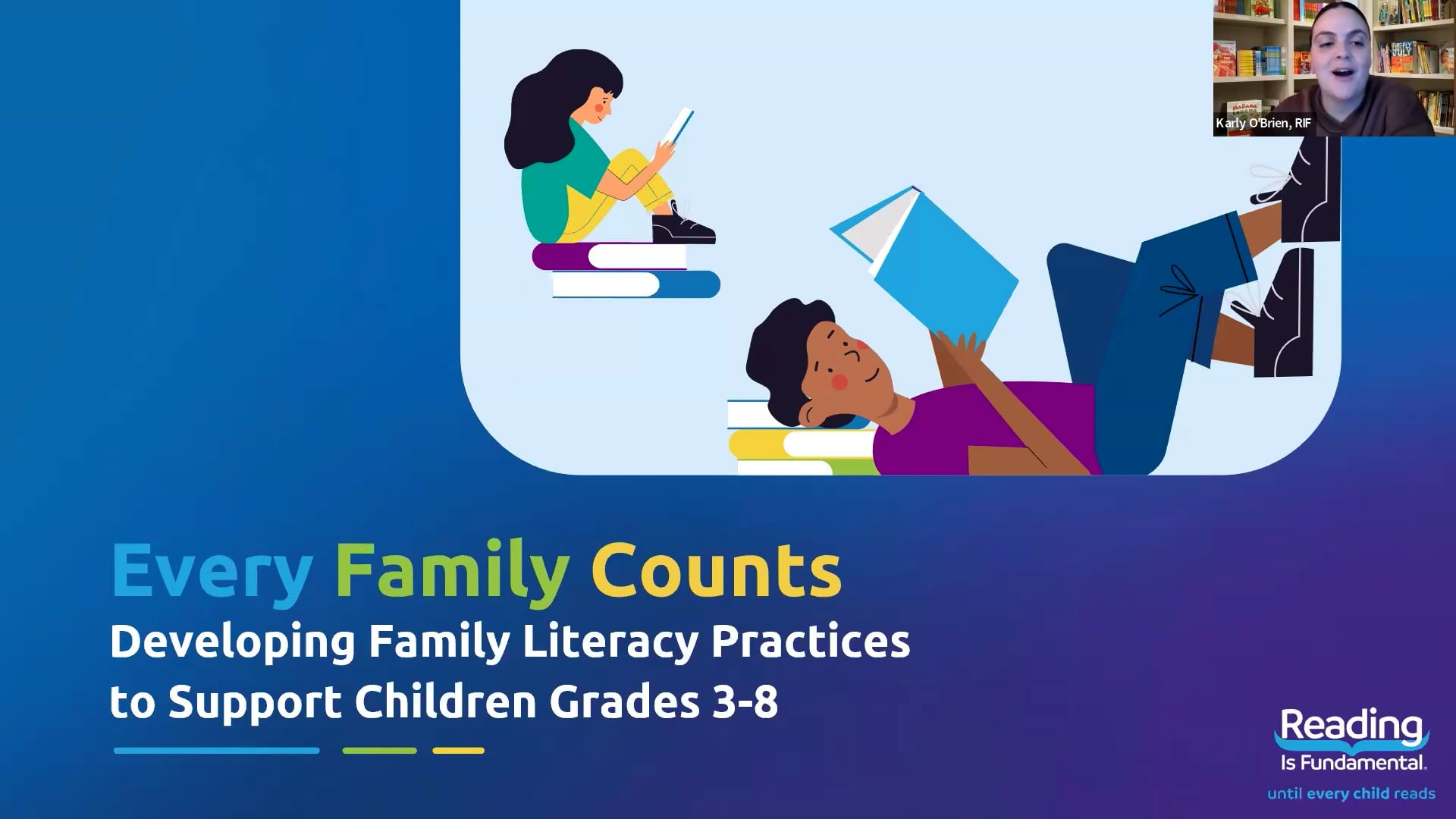 Developing Family Literacy Practices to Support Children slide deck